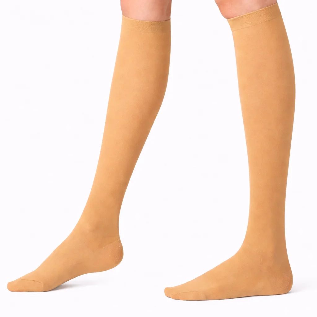 جوارب ضاغطة حتى الركبة (مغلقة من جهة الأصابع) - Image 1
