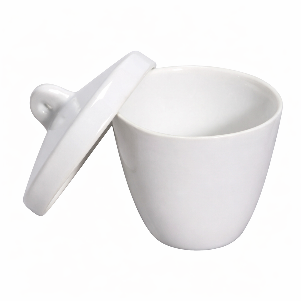 بوتقة خزفية مع غطاء - Image 1