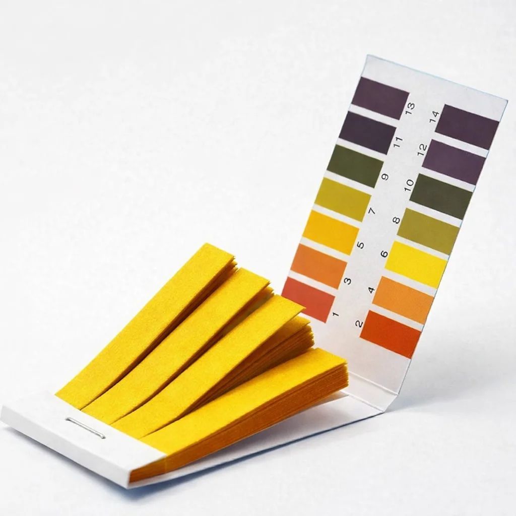 ورق قياس درجة الحموضة، 82 غرام/متر مربع، نوع عالمي. نطاق درجة الحموضة 1-14، 80 شريط/عبوة - Image 1