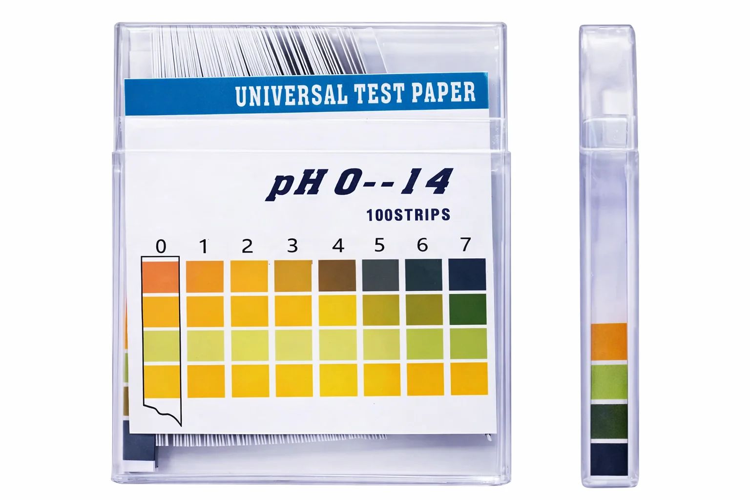pH Test Strips 0-14, (100 STRIPS/BOX)
