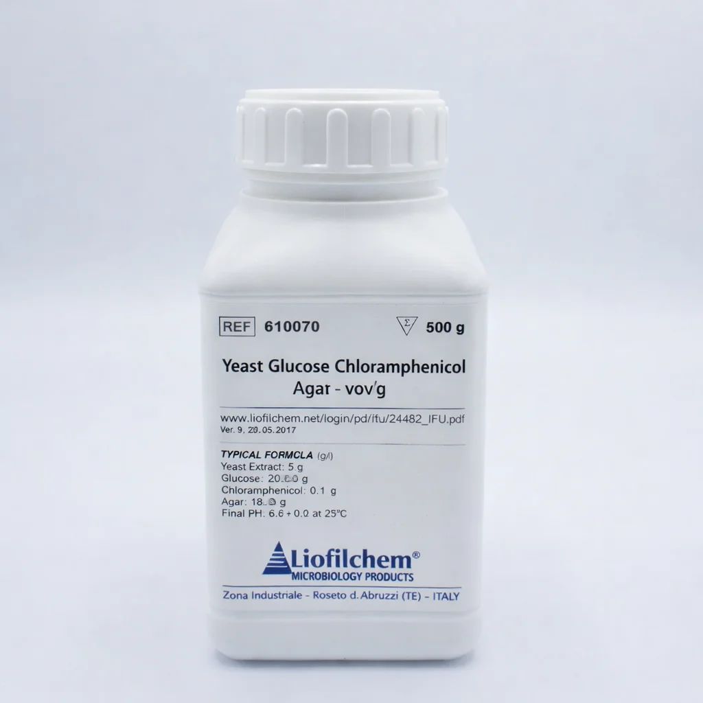 Yeast Glucose Chloramphenicol Agar 500 g - Image 1