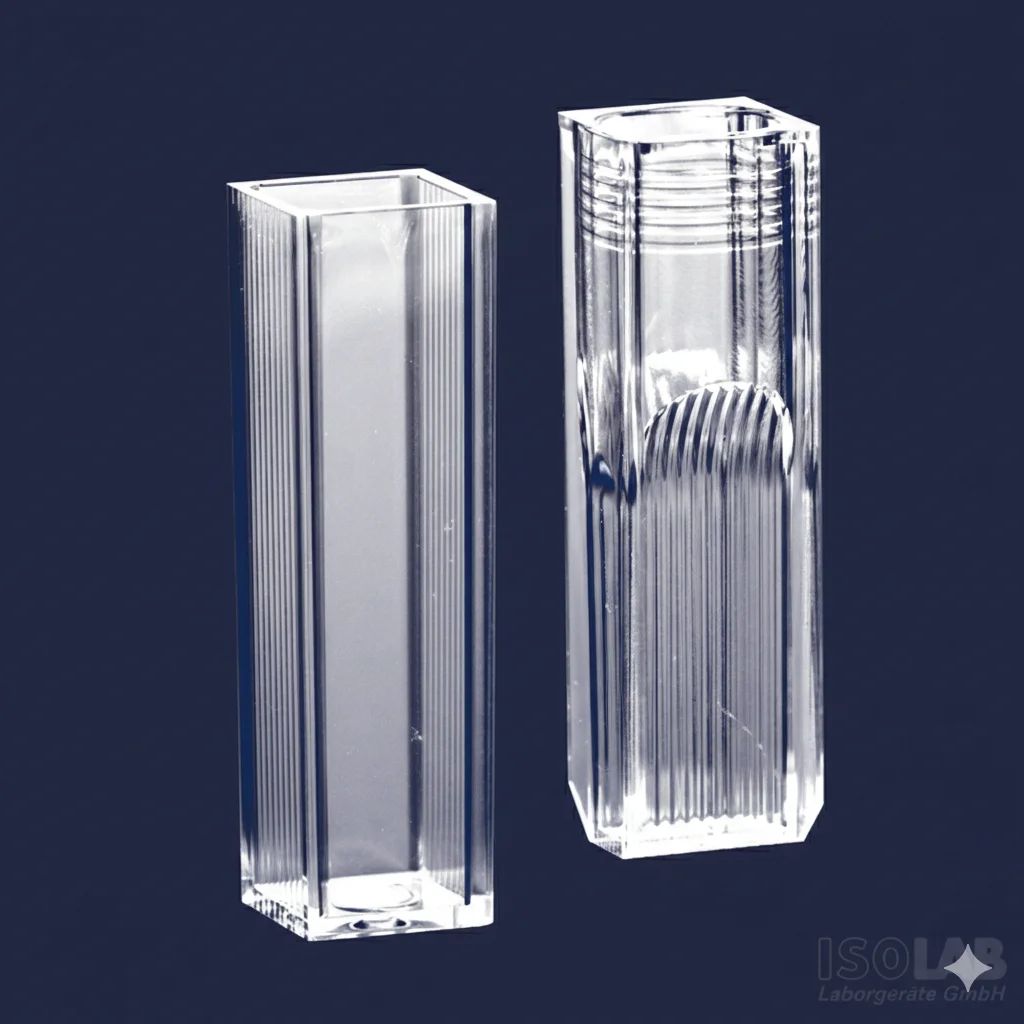 Spectrophotometer cuvette - P.S - semi micro - 12,5x12,5x45 mm PACK/100 - Image 1