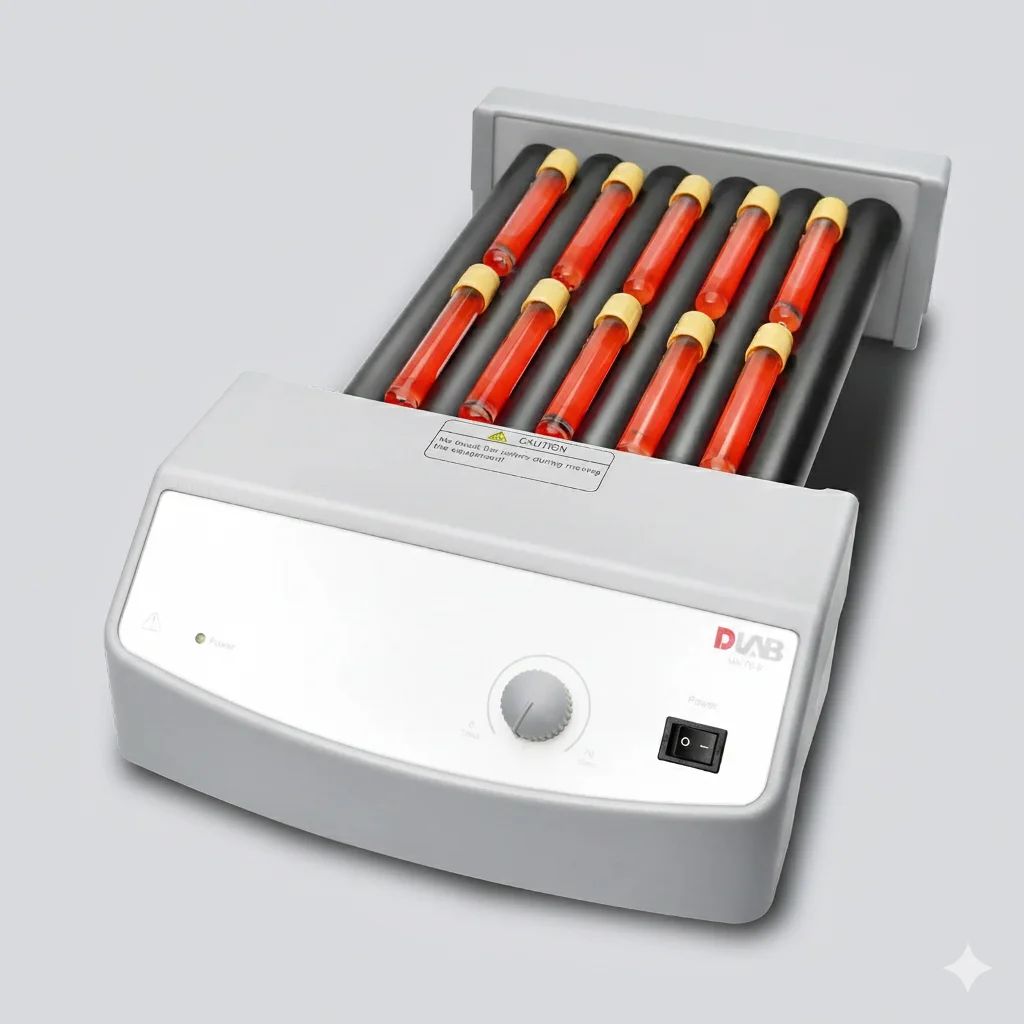  LCD Digital Tube Roller，variable speed，6 rollers , 10 -70rpm