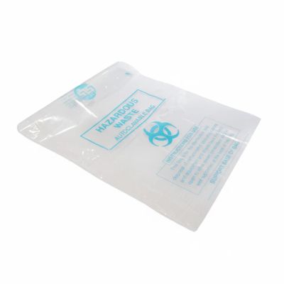 SLS Select Autoclave Bag, HDPE Material for general disposal. Autoclavable up to 121°C.