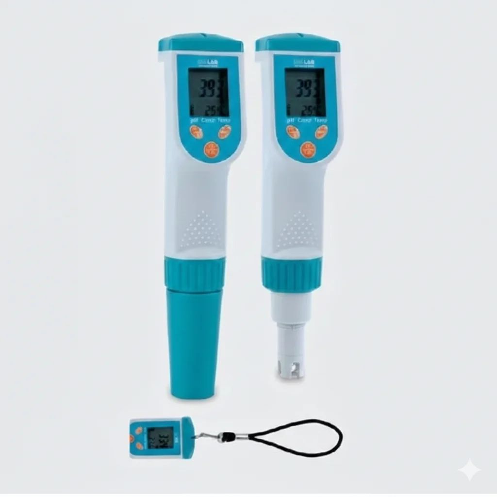جهاز قياس – محمول – يدوي – درجة الحموضة/الجهد/درجة الحرارة - Image 1
