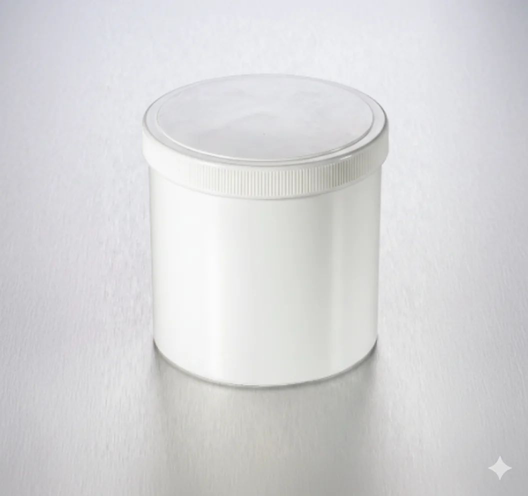 أوعية غوسلين™ المصنوعة من البولي بروبيلين سعة 510 مل، غطاء لولبي أبيض من البولي بروبيلين وختم طبيعي، معقمة، عبوة من 160 - Image 1