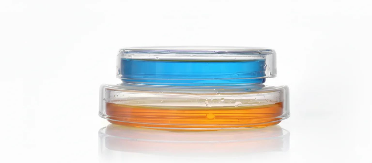 طبق بتري زجاجي لزراعة البكتيريا - Thumbnail 2