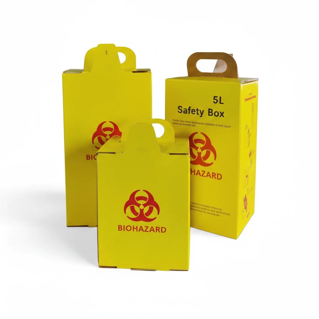 Paper Safety Box 27.5cm x 15.5cm x 12.5cm，350gms 5L - Image 1