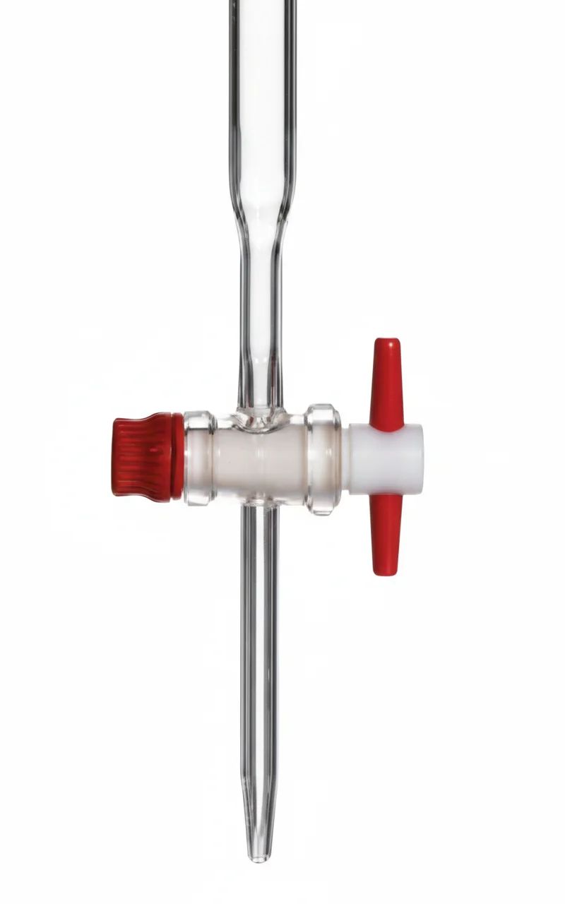 Burette with PTFE stopcock Class A  - Image 1
