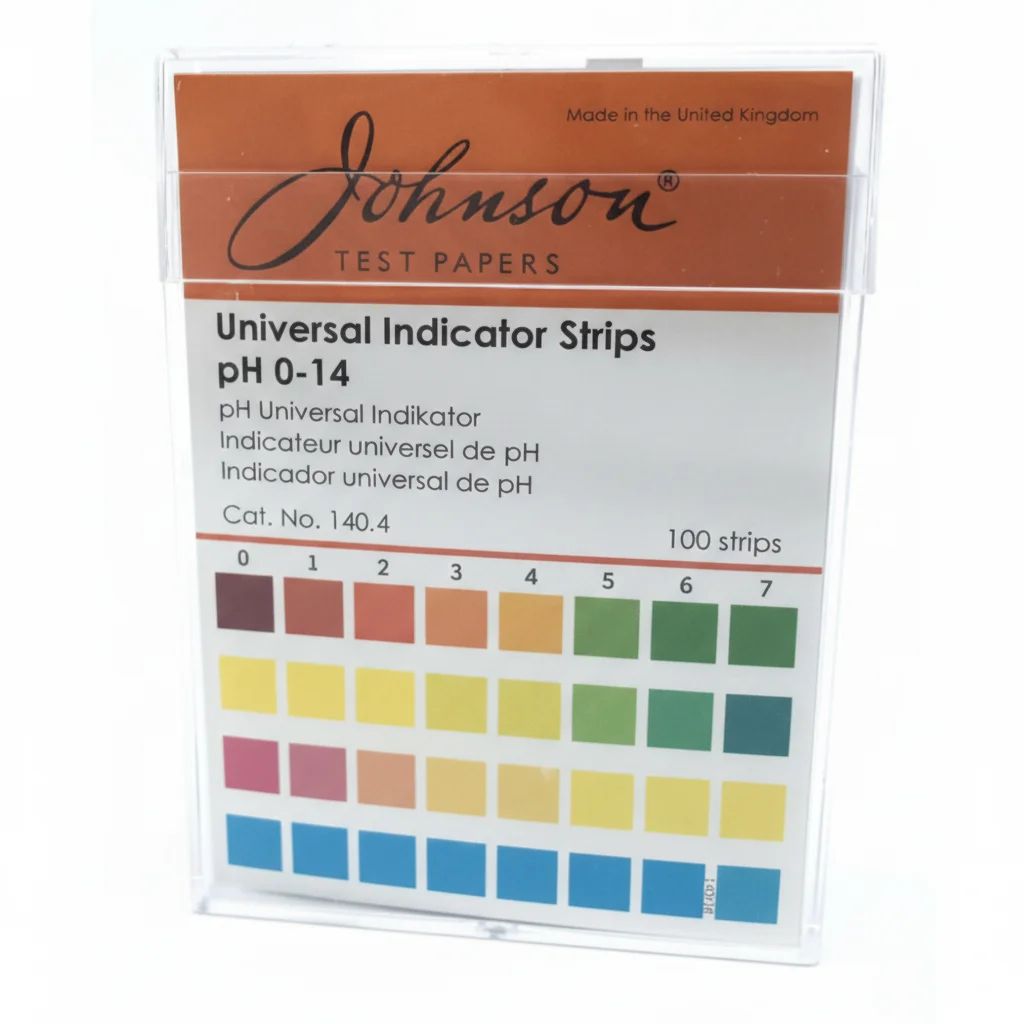 شرائط اختبار جونسون غير قابلة للتسرب لقياس درجة الحموضة - من 0 إلى 14 - Image 1