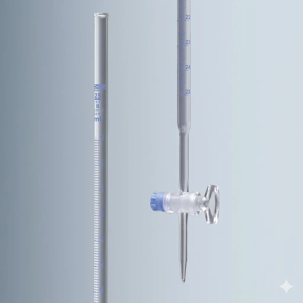 سحاحة مزودة بصنبور زجاجي، مصنوعة من الزجاج، درجة أ.  - Image 1