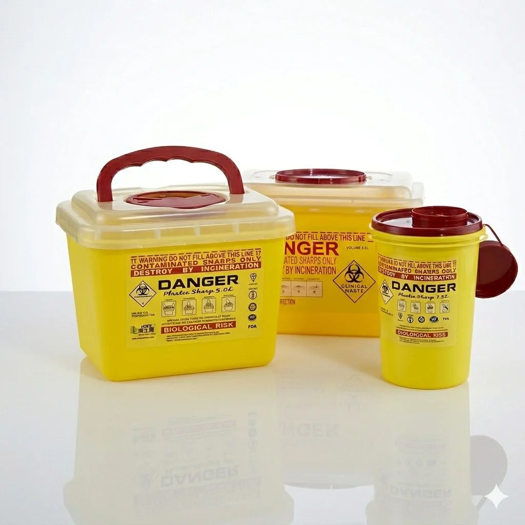 Sharp Containers Material PP