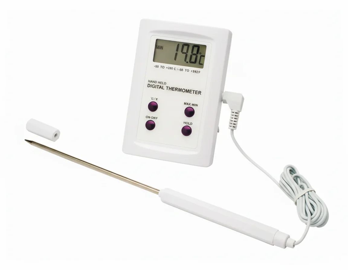 BRANNAN™ SP Scienceware™ Calibrated Electronic Thermometers with Stainless Steel Probe: -50°/+200°C (-58°/+392°F) - Image 1