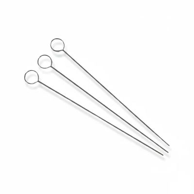 حلقة من سبيكة النيكل مع مادة الكروم، قطر 3 مم، الطول الإجمالي 59 مم.