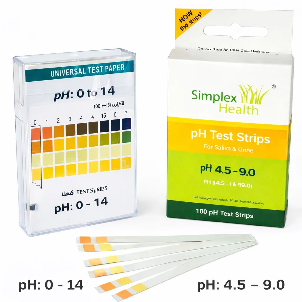pH Indicator Test Strips 